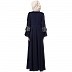 Designer Cape abaya- Navy Blue Designer Cape abaya- Navy Blue